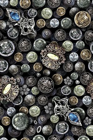 欧式印花华亿平台图片