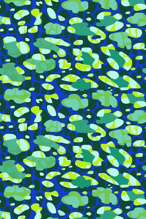 彩色色块印花华亿平台图片