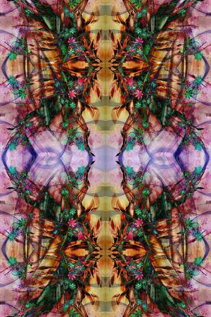 缤纷色彩印花华亿平台图片