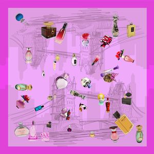 城市剪影印花华亿平台图片