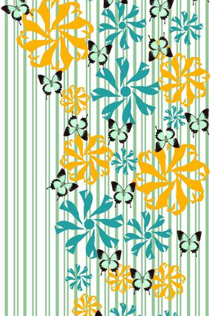 几何图案印花华亿平台图片