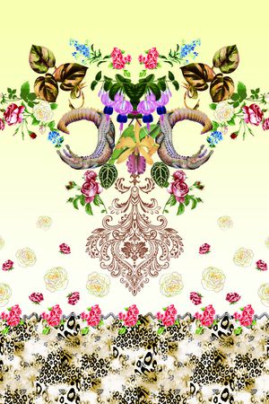 时尚印花华亿平台图片