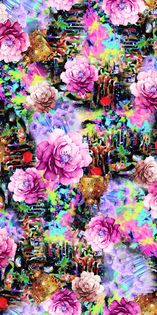 时尚印花华亿平台图片