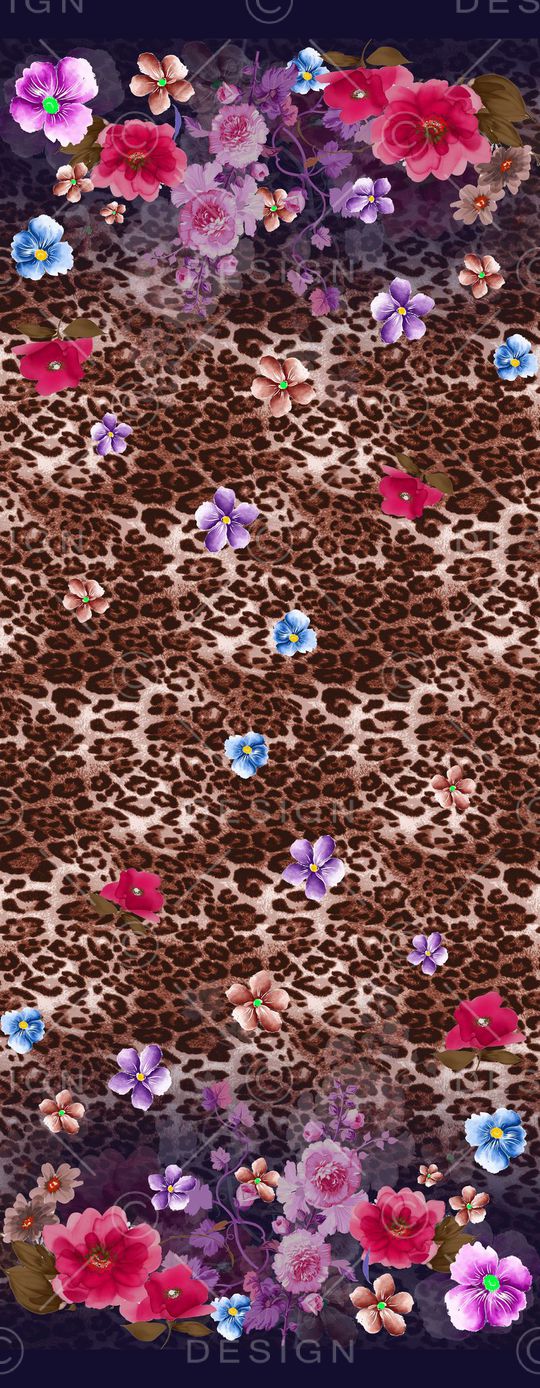 豹纹印花华亿平台图片