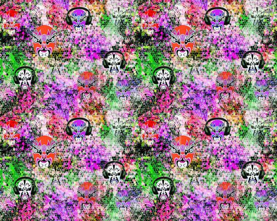 变脸印花华亿平台图片