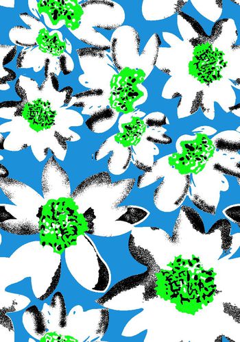 花朵印花华亿平台图片