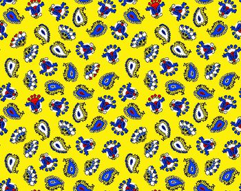 佩斯利涡旋纹印花华亿平台图片