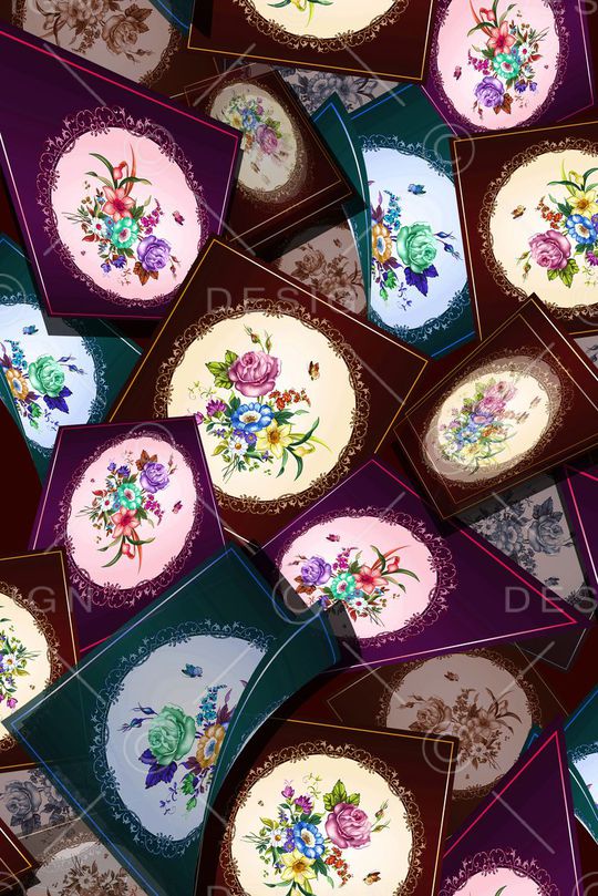 方巾印花华亿平台图片