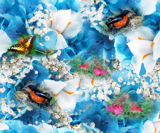 兰花印花华亿平台图片