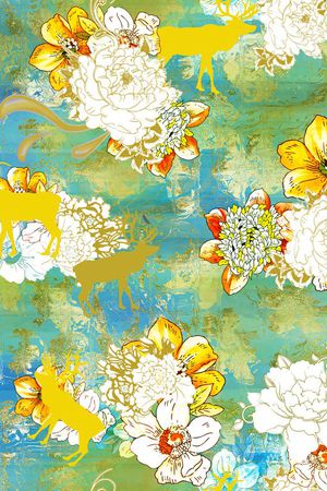 田园印花华亿平台图片