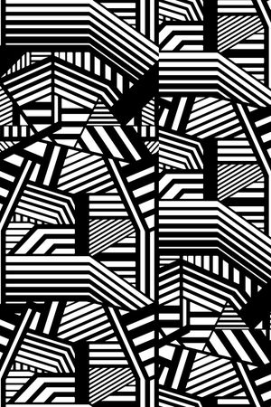 几何印花华亿平台图片