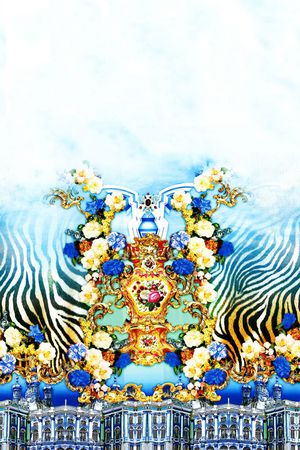 花朵印花华亿平台图片