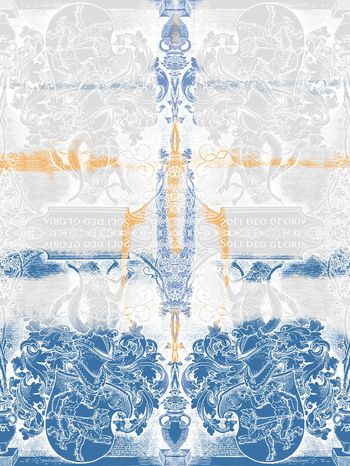 复古时尚印花华亿平台图片