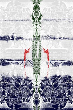 复古时尚印花华亿平台图片