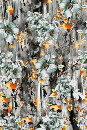 中国风印花华亿平台图片