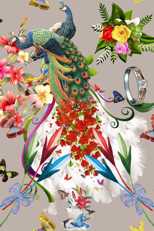 动物印花华亿平台图片