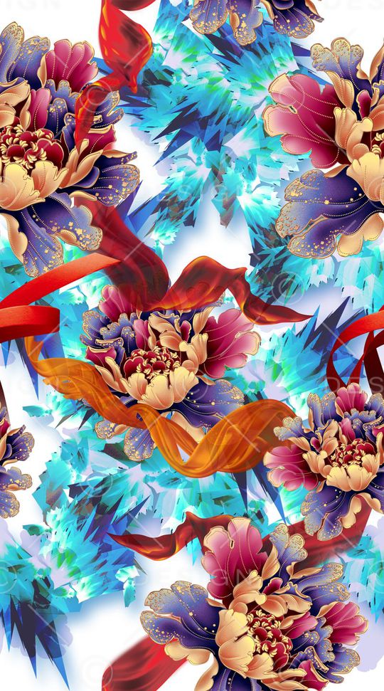 服装印花华亿平台图片