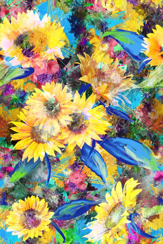 数码 手绘 女装印花华亿平台图片