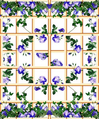 377235-红玫瑰栅格