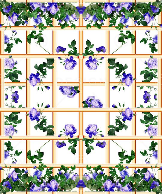 红玫瑰印花华亿平台图片