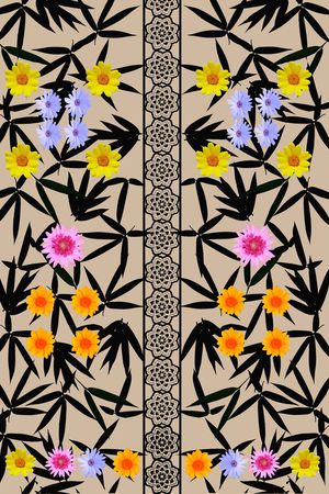 时尚简约印花华亿平台图片