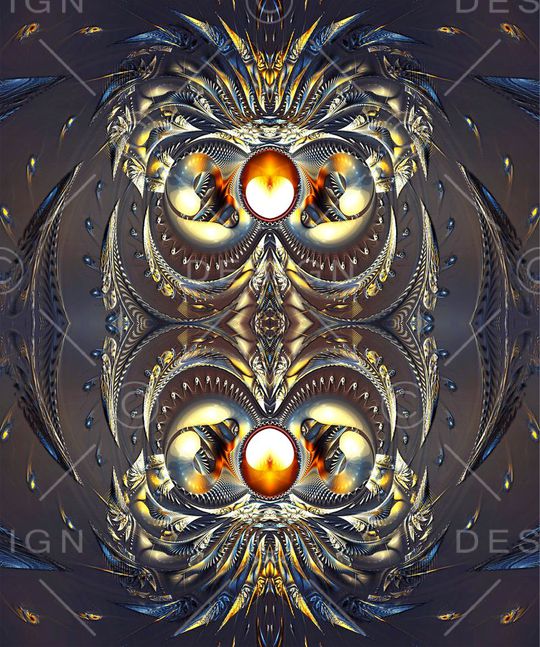 抽象印花华亿平台图片