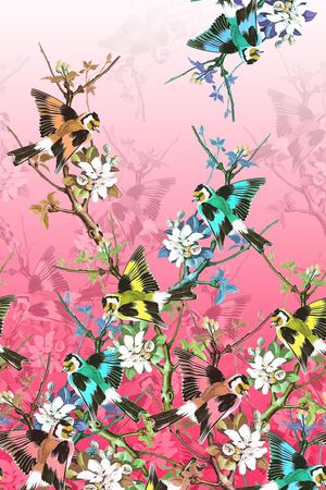 动物定位印花华亿平台图片