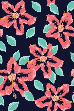 花朵印花华亿平台图片