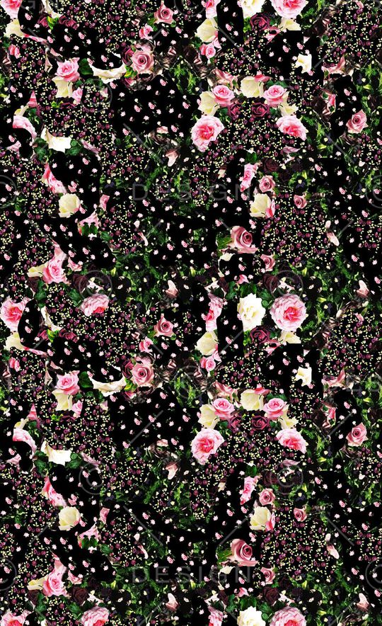 碎花印花华亿平台图片