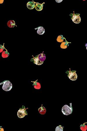 水晶果果印花华亿平台图片