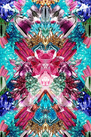 抽象印花华亿平台图片