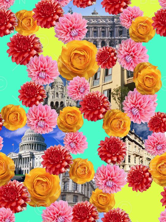 风景印花华亿平台图片