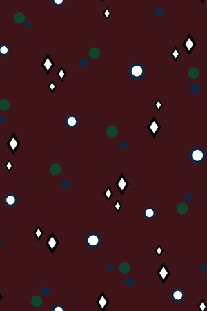 男装几何印花华亿平台图片