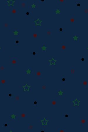 男装几何星形印花华亿平台图片