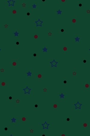 男装几何星形印花华亿平台图片