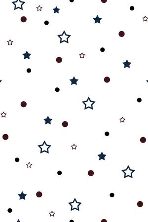 男装几何星形印花华亿平台图片