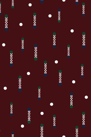 男装几何印花华亿平台图片