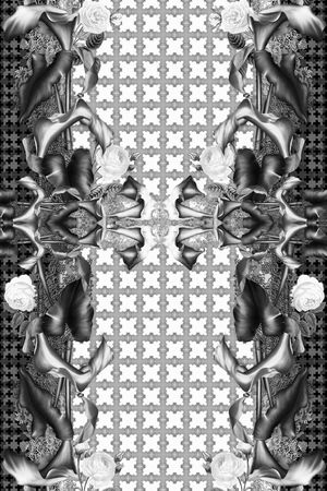 复古印花华亿平台图片