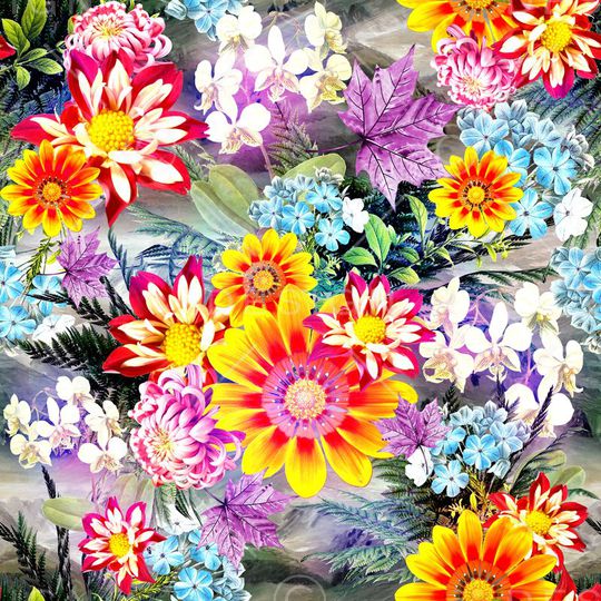 抽象印花华亿平台图片