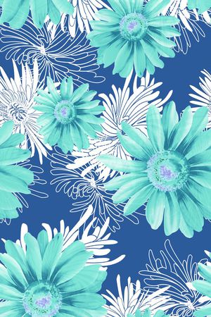 清新印花华亿平台图片