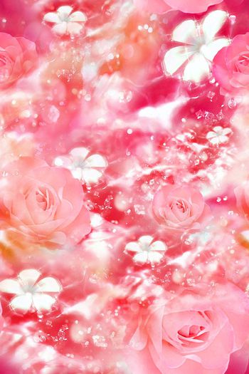 377802-Zara风格 朦胧抽象意境手绘花卉