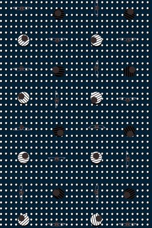 波点印花华亿平台图片