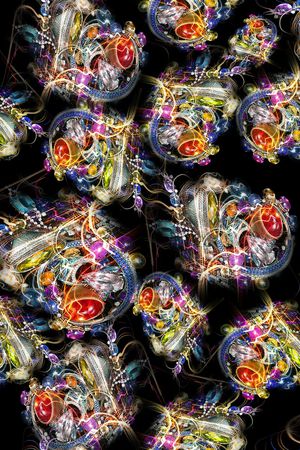 抽象印花华亿平台图片