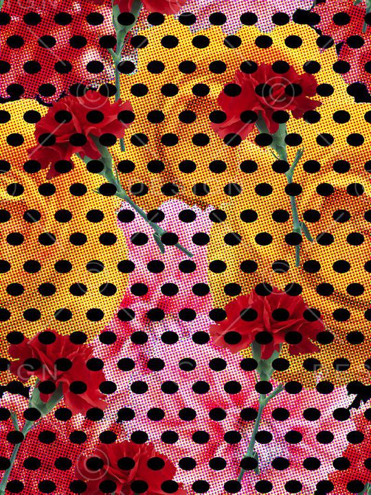 复古印花华亿平台图片