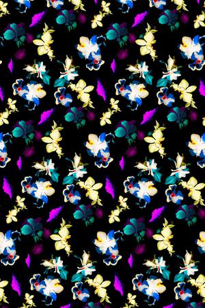 蝴蝶印花华亿平台图片