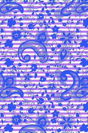 宫廷风印花华亿平台图片