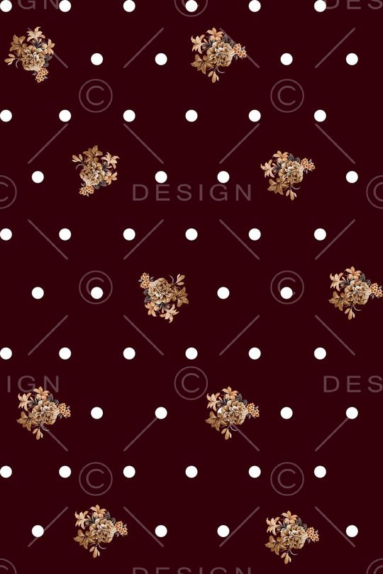 波点印花华亿平台图片