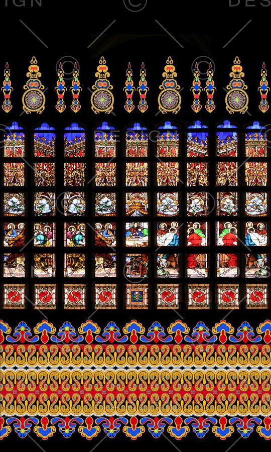 欧式印花华亿平台图片