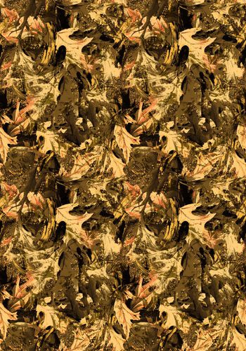 迷彩树叶男士花纹印花华亿平台图片