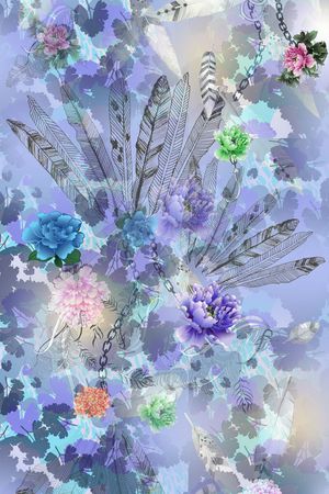 豹纹印花华亿平台图片